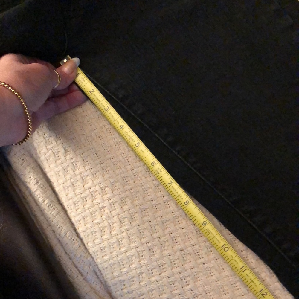 Tyler skye Rio dark black denim jeans straight leg 31 sexy low rise hip pants 🐟 - Picture 8 of 8